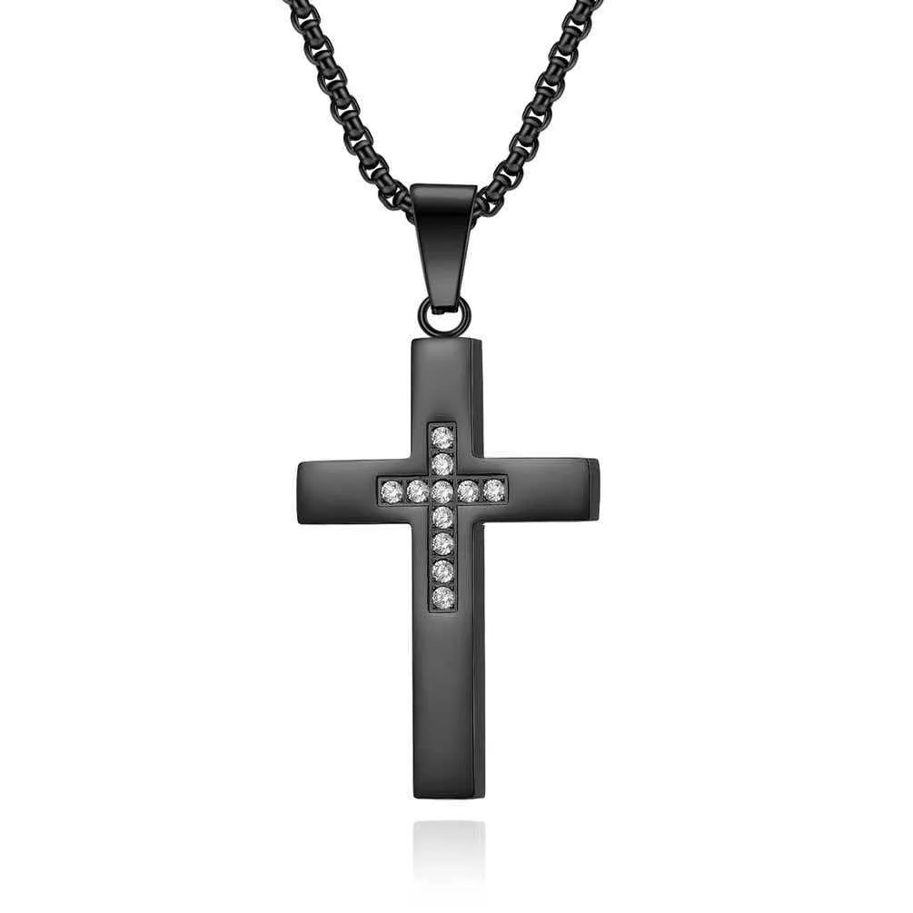 Elegant Gold Necklace with Stainless Steel and Zircon Inlay