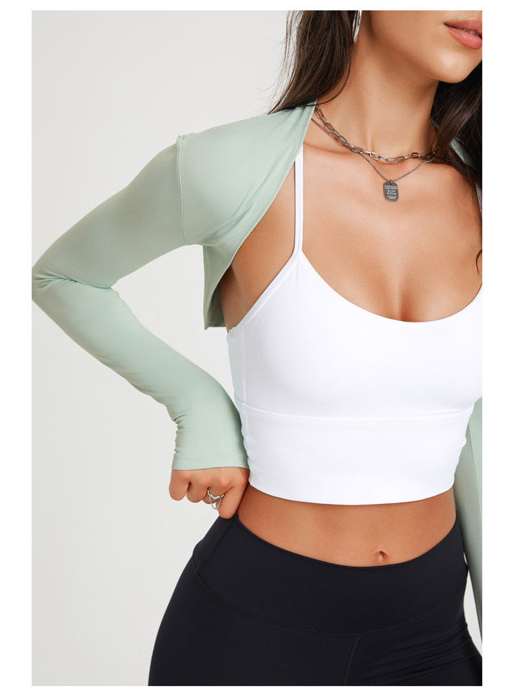 Spring & Summer Long-Sleeve Shrugs for Yoga & Dance