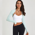 Spring & Summer Long-Sleeve Shrugs for Yoga & Dance