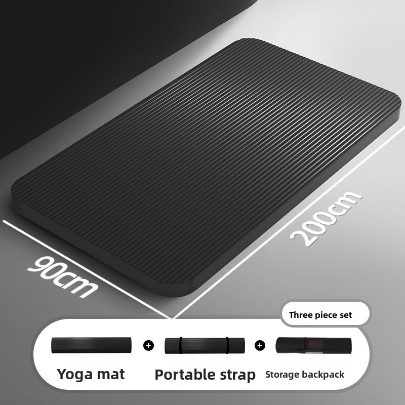 Non-slip Extra-long Yoga Blanket for Home and Gym Use
