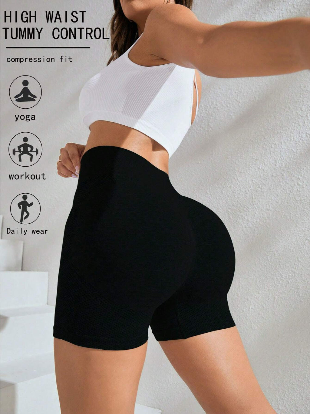 Women's High-Waisted Peach Butt Yoga Pants for Fitness