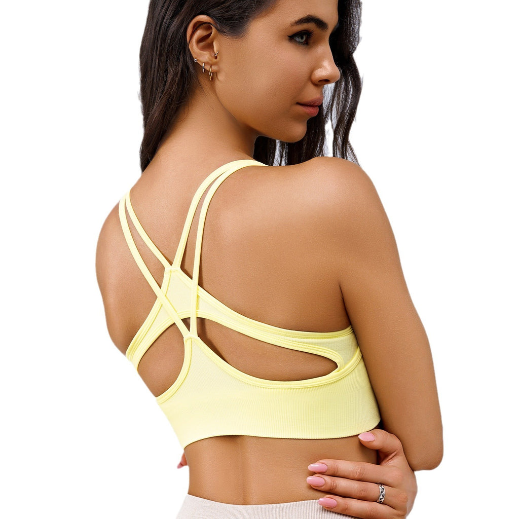 Women's Medium-High Support Back-Running Sports Bra