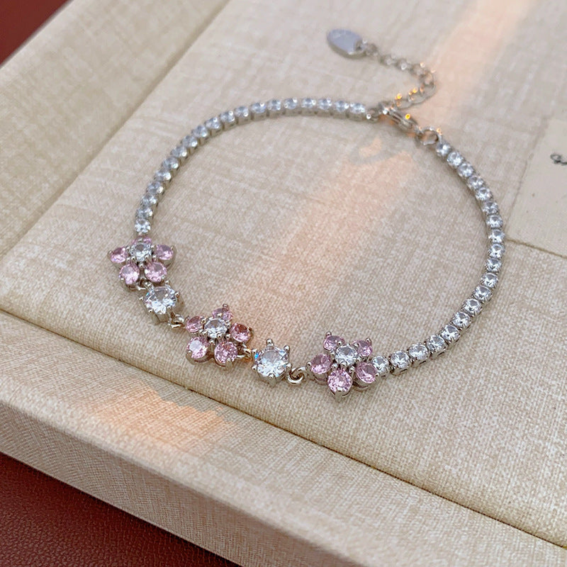 Magic Circle Zirconia Adjustable Bracelet - Chic Luxury Bangle