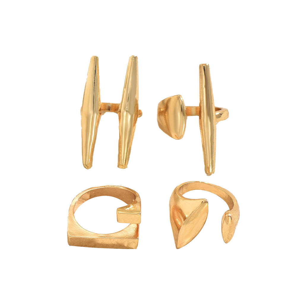 Stacking Rings Set for Women - European Style Minimalist Jewelry