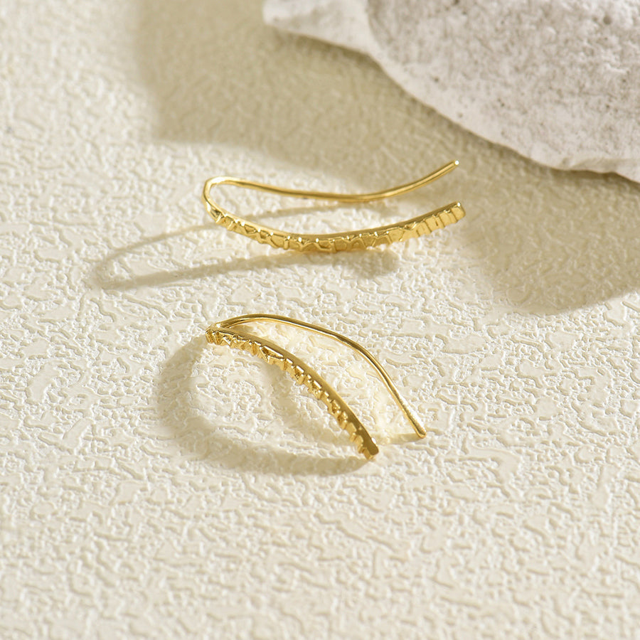 Elegant U-Shaped Hook Stud Earrings for Women