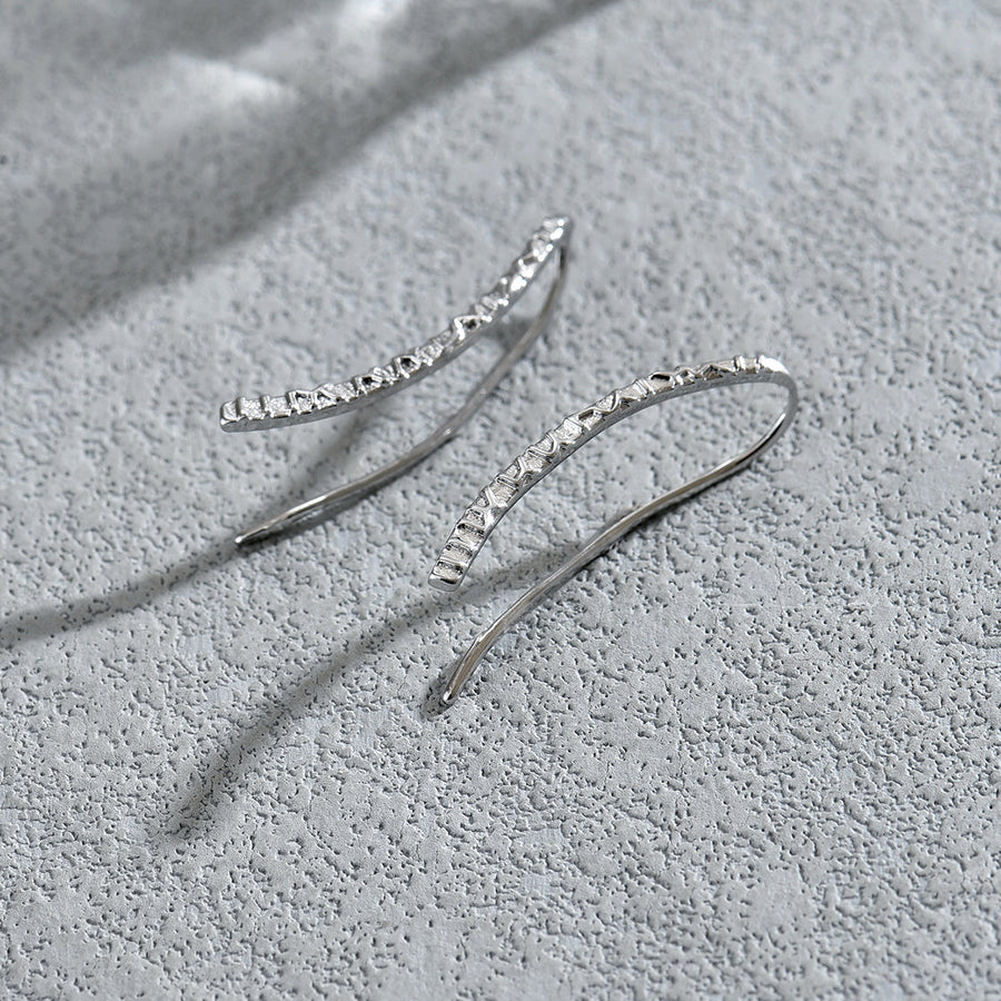 Elegant U-Shaped Hook Stud Earrings for Women