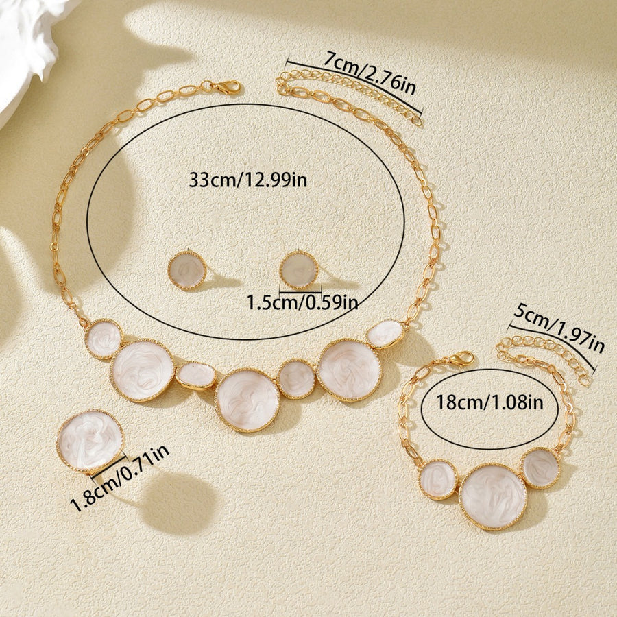Elegant Cross-Border European Style Jewelry Set for Women