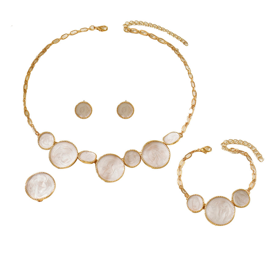 Elegant Cross-Border European Style Jewelry Set for Women