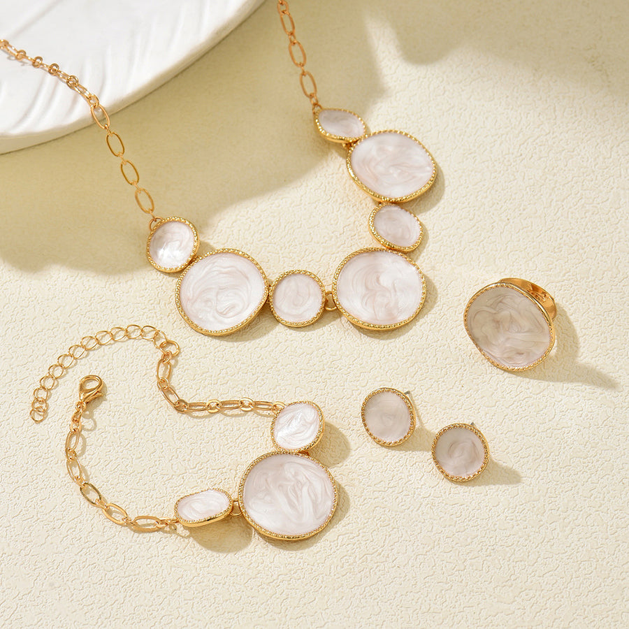 Elegant Cross-Border European Style Jewelry Set for Women