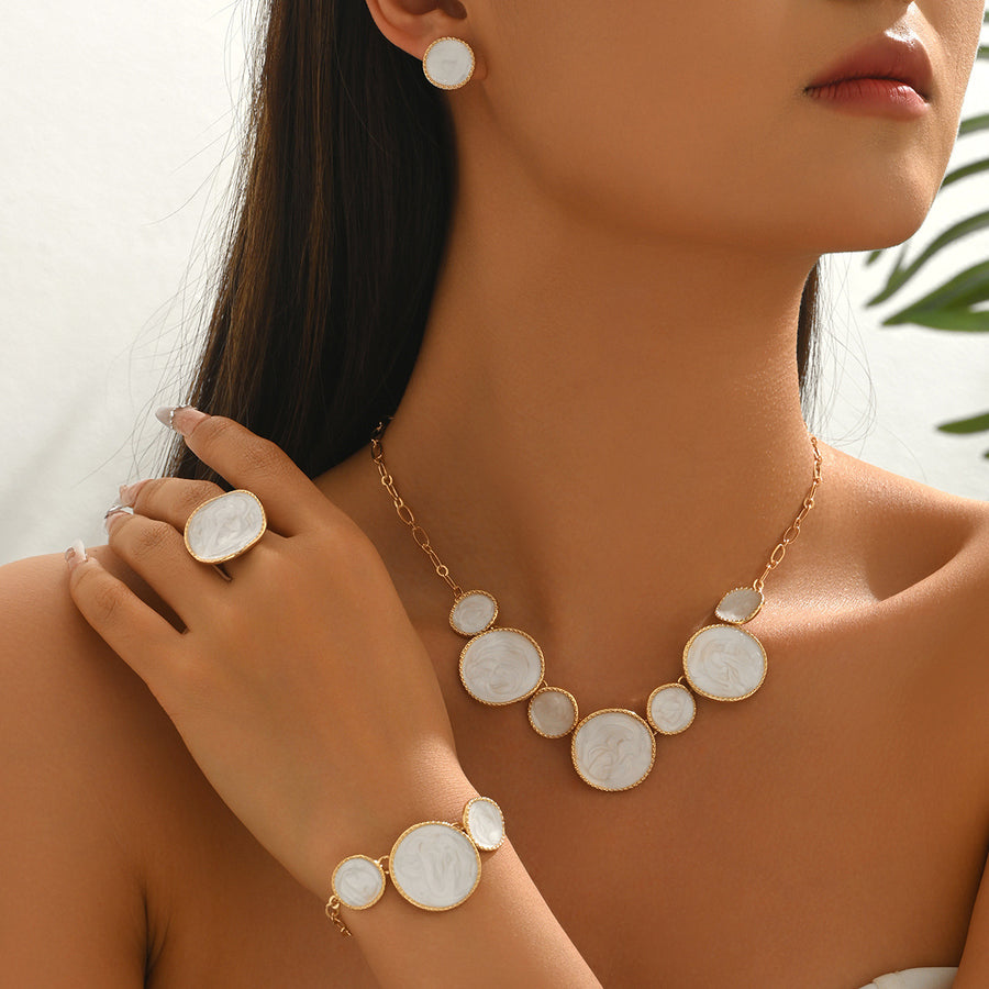Elegant Cross-Border European Style Jewelry Set for Women