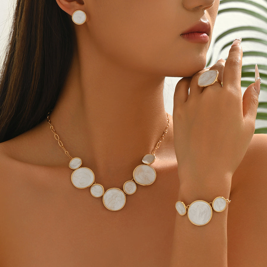 Elegant Cross-Border European Style Jewelry Set for Women