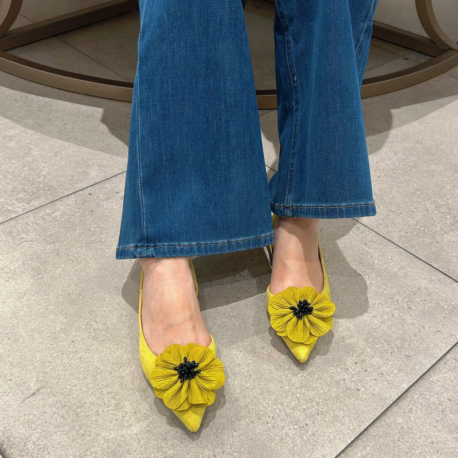 2026 New Women's Floral Mary Jane Shoes with Toe Separators