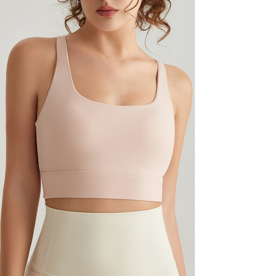 Women's Summer Sports Bra - Shockproof & Breathable Yoga Top