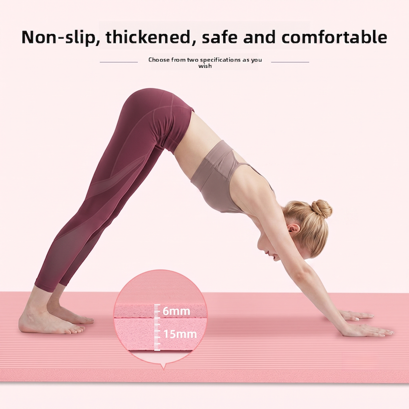 Anti-Slip Reflexology Mat for Home Yoga & Fitness