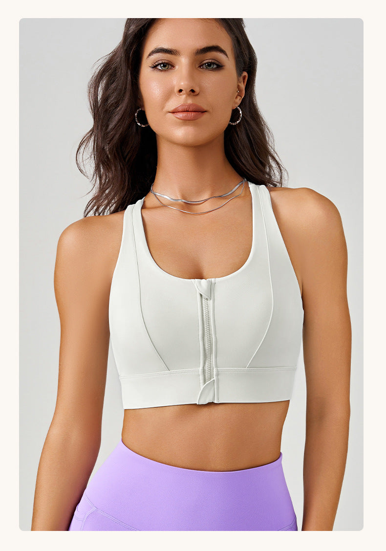 High Impact Back Support Yoga Bra for Spring & Summer