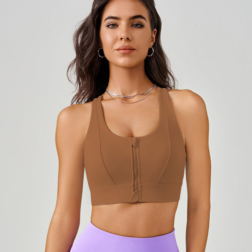 High Impact Back Support Yoga Bra for Spring & Summer
