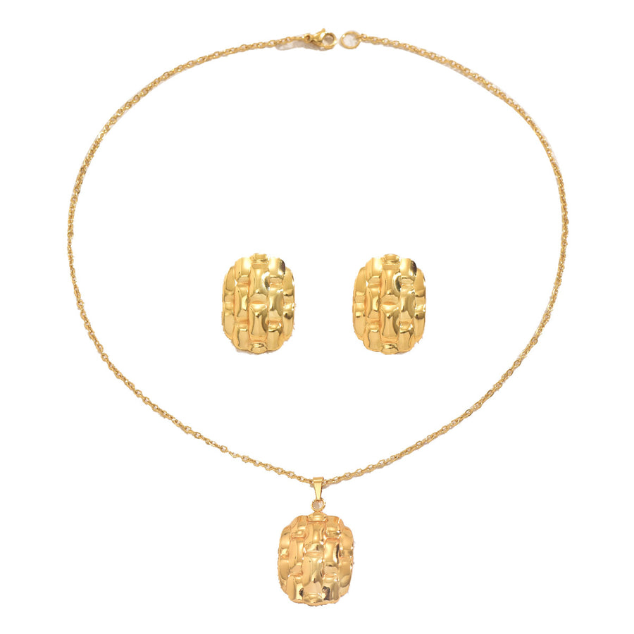 Stylish Cross-border Jewelry Set - Irregular Geometric Design