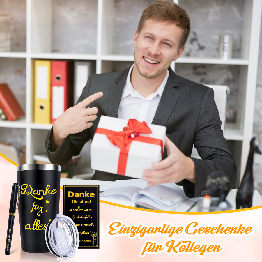 Thank You For Everything Thermal Mug Set - Gift Set with Card