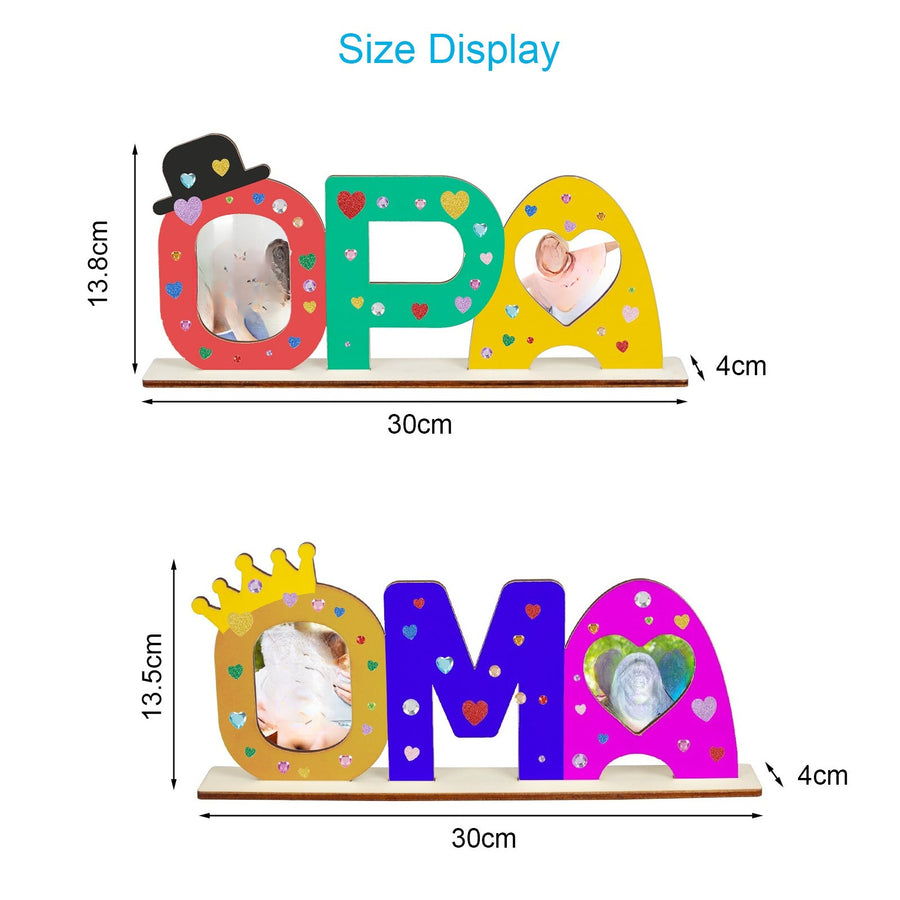 24-Piece DIY Wooden Sign Gift Set with Accessories for Parties