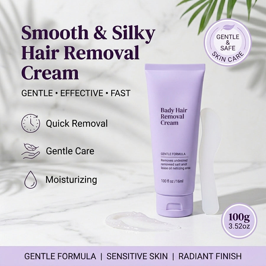 Gentle Hair Removal Cream for Smooth Skin