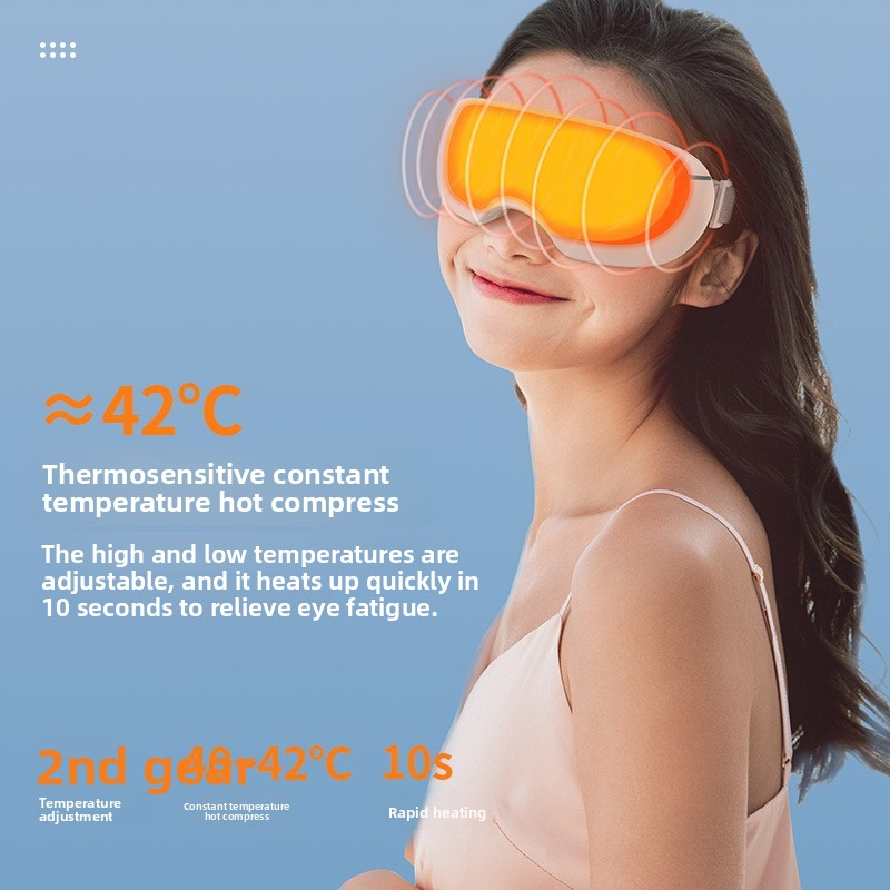Intelligent Hot & Cold Steam Eye Massager for Relaxation