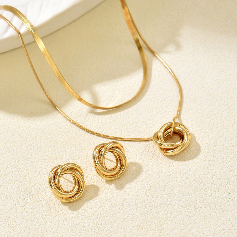 Cross-border European American Women Jewelry Set - Promise Ring