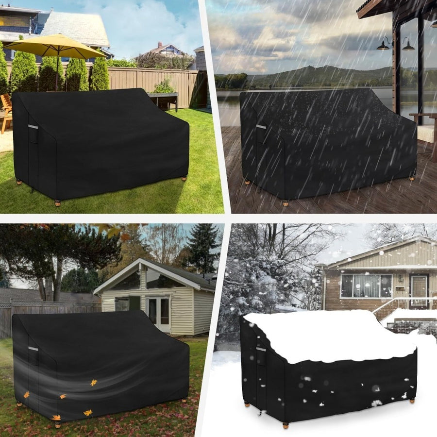 Protective Cover For 2-Seater Garden Bench - Outdoor Furniture