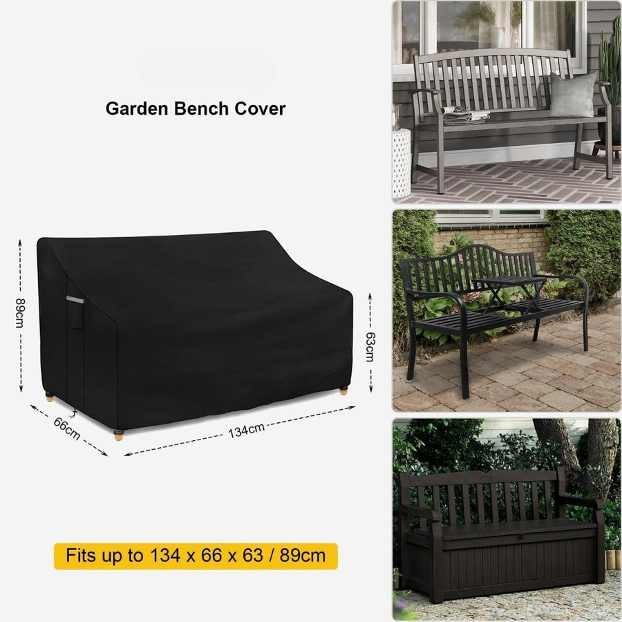 Protective Cover For 2-Seater Garden Bench - Outdoor Furniture