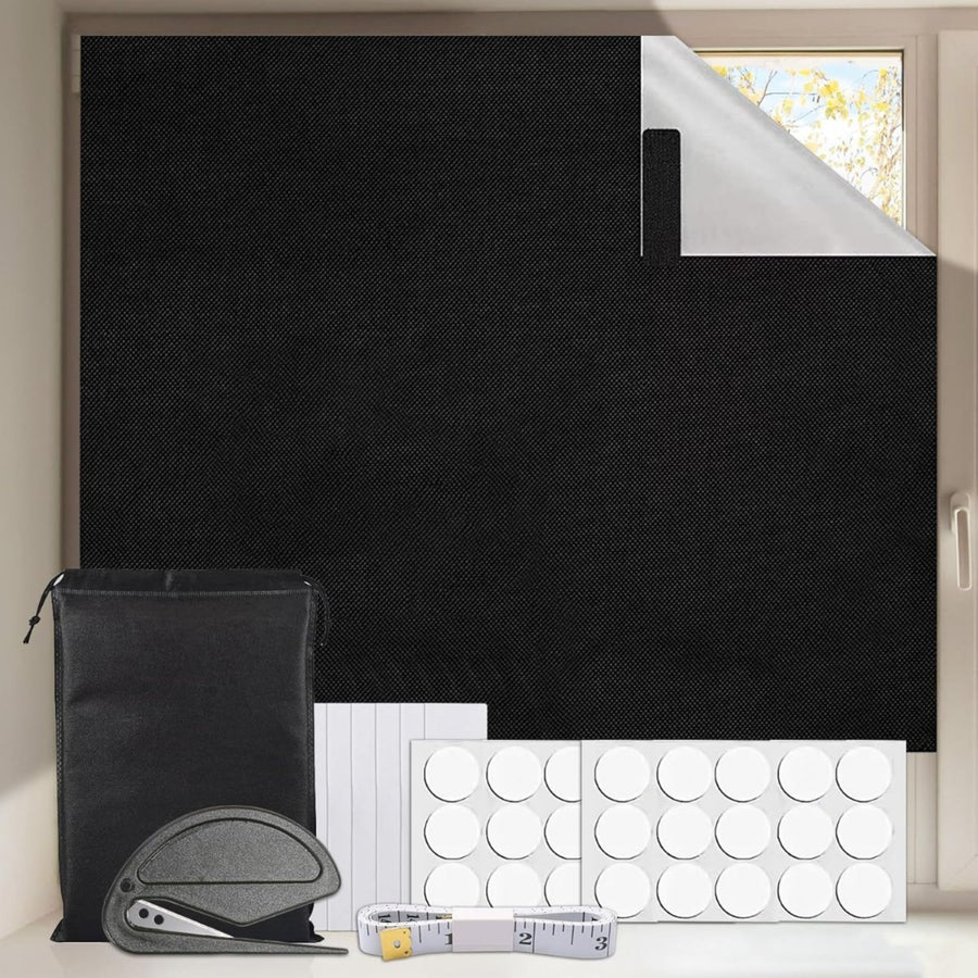 Window Blackout 200x150 Cm - Portable Sun Protection Shade