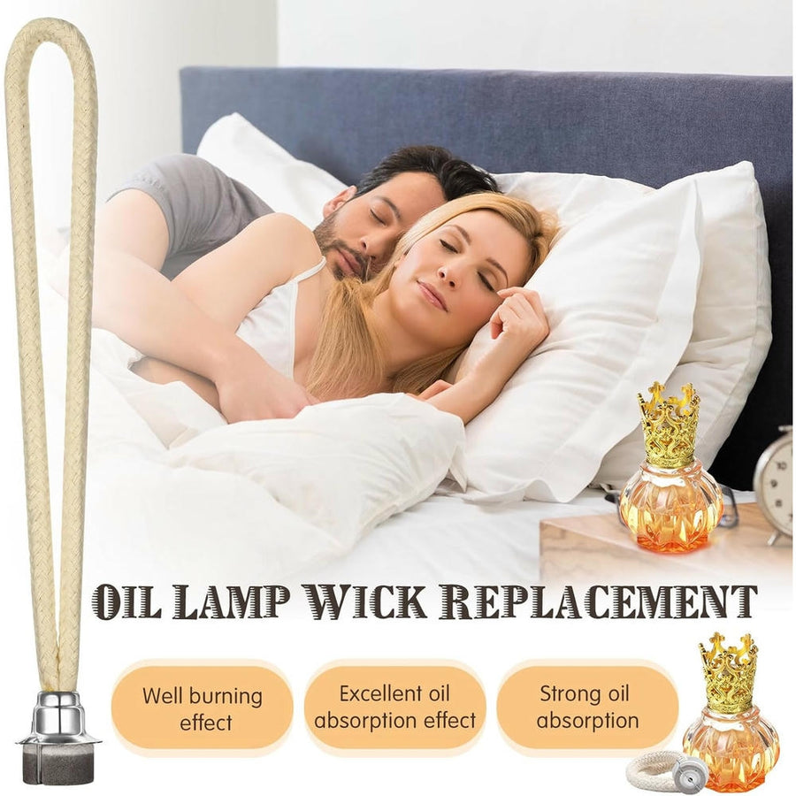 2-Piece Aromatherapy Lamp Wicks for Home Decor & Scenting