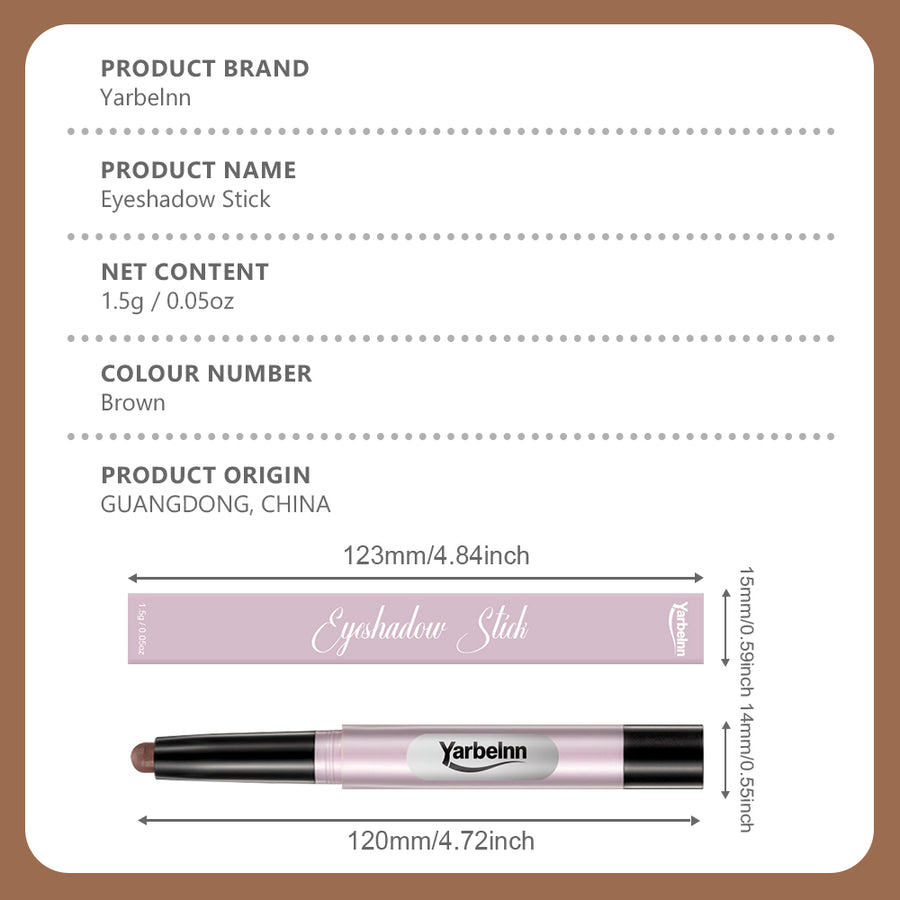 Yarbelnn Waterproof Mascara for Dense Curling & Lengthening