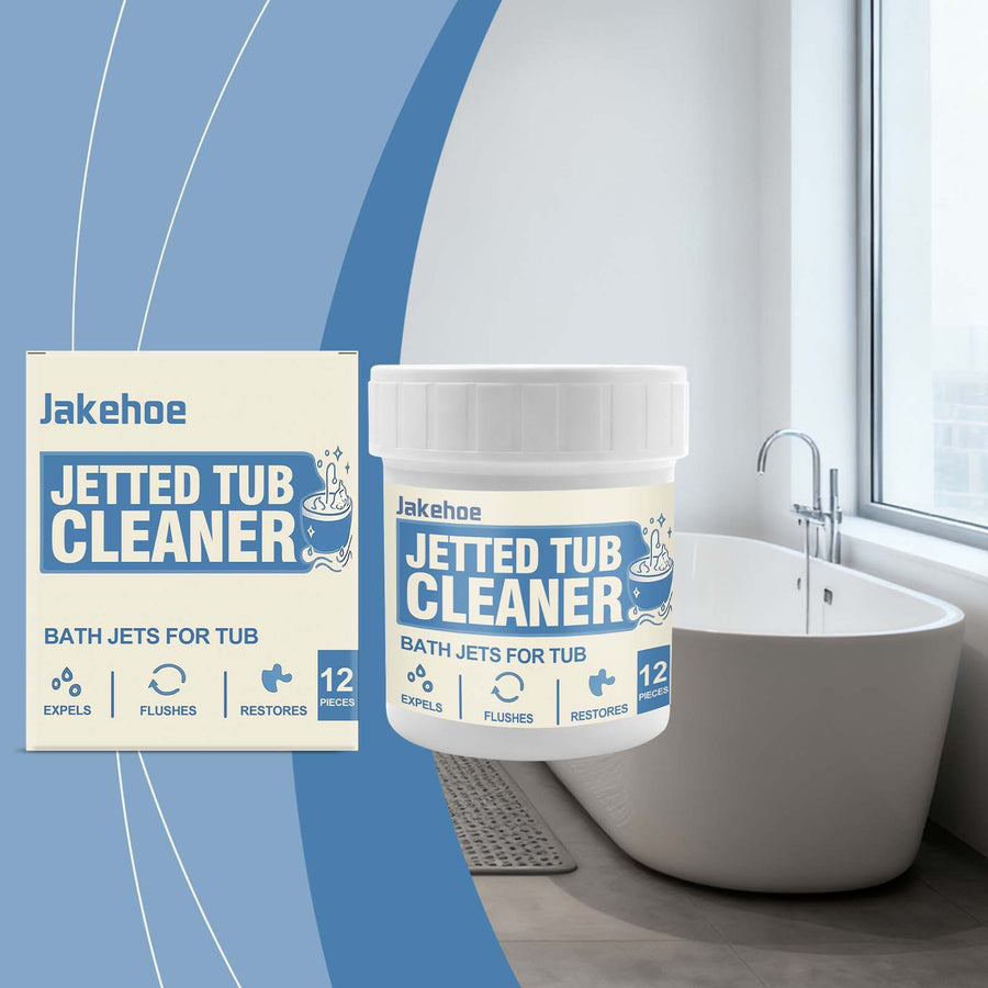 JAKEHOE Jet Bath Cleaner Pads for Sparkling Surfaces