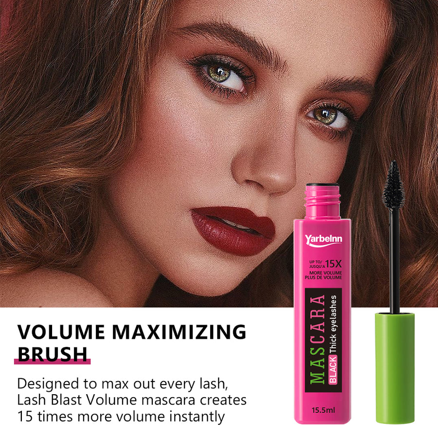 4D Big Eye Mascara - Waterproof Curling Wand for Stunning Lashes