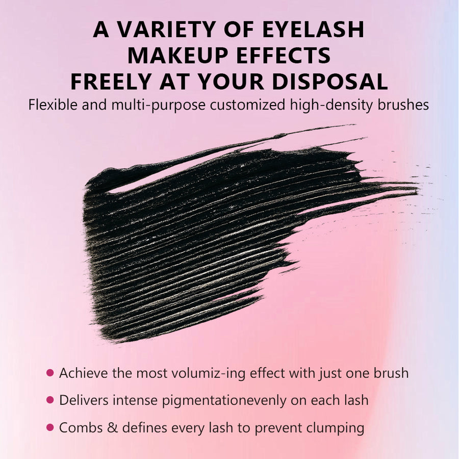 4D Big Eye Mascara - Waterproof Curling Wand for Stunning Lashes
