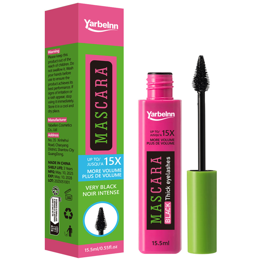 4D Big Eye Mascara - Waterproof Curling Wand for Stunning Lashes