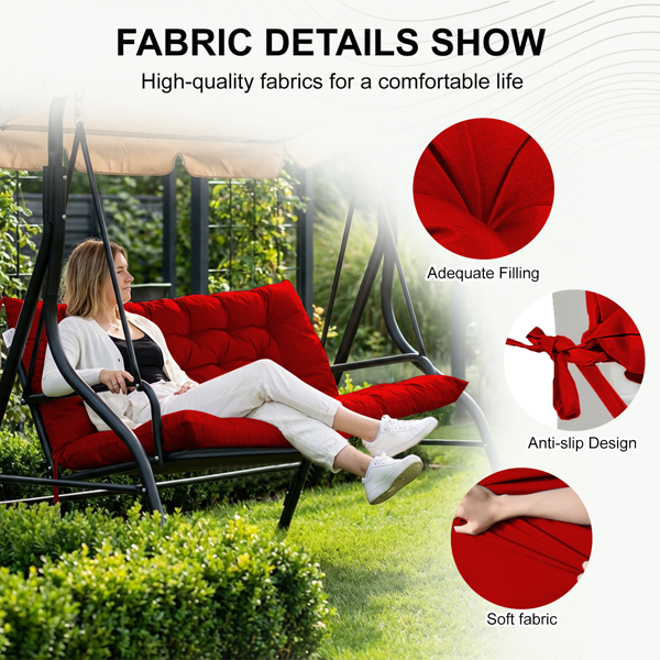 Outdoor Swing Cushions 70 Inch - Comfortable Meditation Cushion