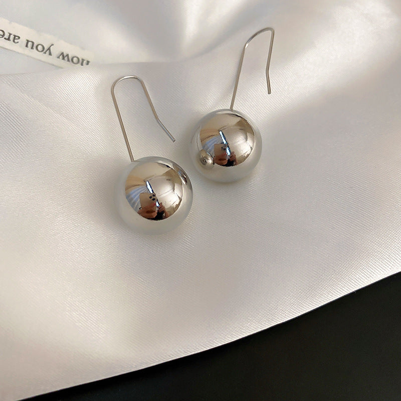 Minimalist Brushed Metal Earrings for Women - Fashion Jewelry