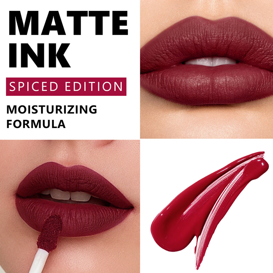 Yarbelnn Matte Velvet Liquid Lipstick - Long Lasting Lip Tint