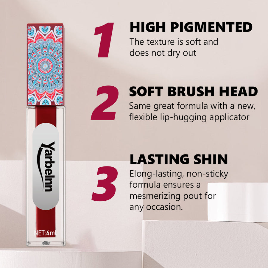 Yarbelnn Matte Velvet Liquid Lipstick - Long Lasting Lip Tint