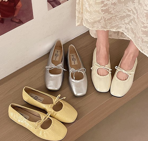 Flat French Gentle Wanwan Shoes for Women - Versatile Flats