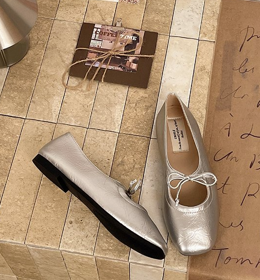 Flat French Gentle Wanwan Shoes for Women - Versatile Flats