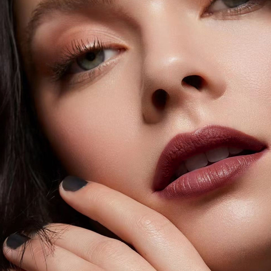 Matte Misty Modern Brown Red Lipstick - Waterproof, Long Lasting