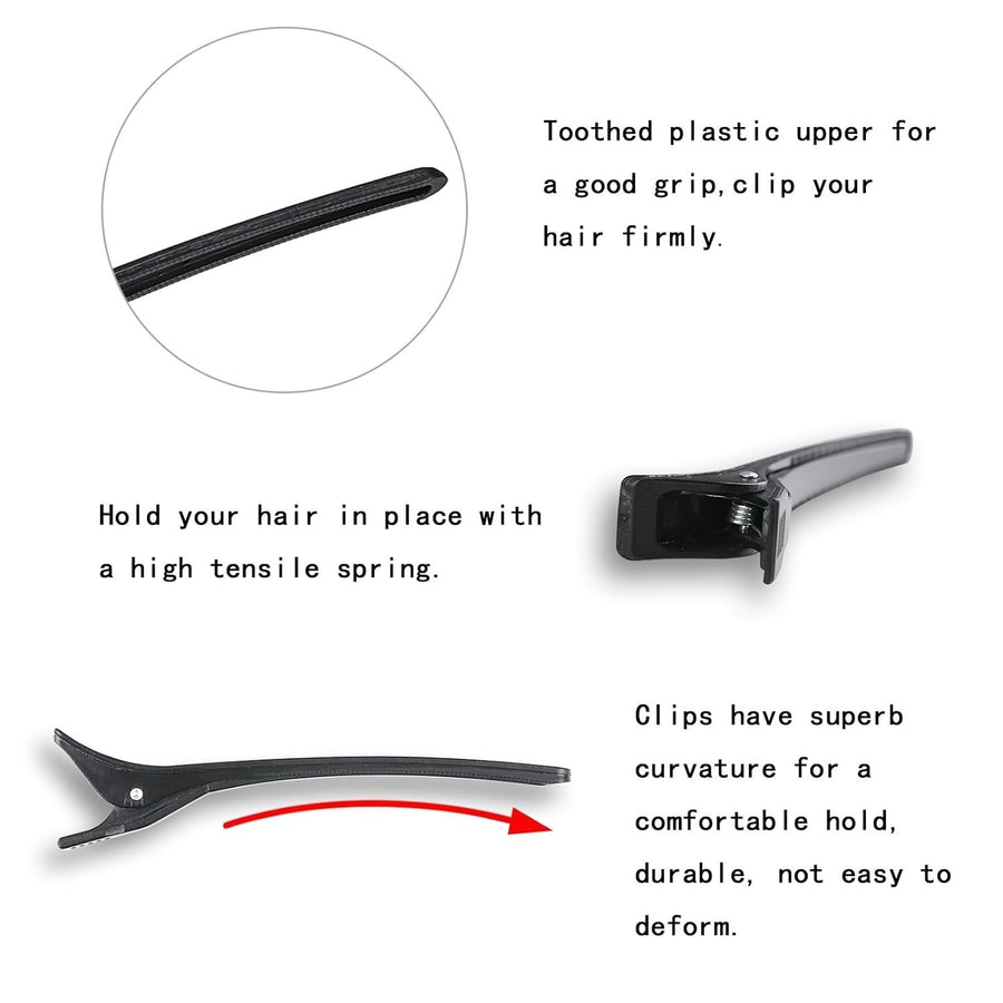 16-Piece Hair Clip Set - Sectioning Clips for Women