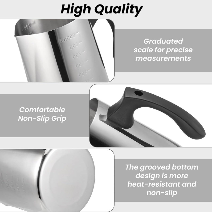 900 Ml Candle Wax Melting Pot with Heat-Resistant Handle