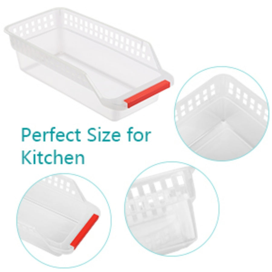 10-Piece Refrigerator Organizer Set – Drawers & Mats for Kitchen