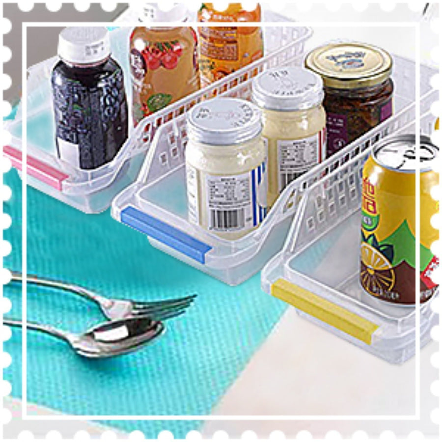 10-Piece Refrigerator Organizer Set – Drawers & Mats for Kitchen