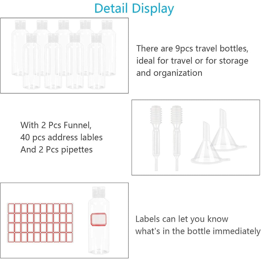53-Piece Cosmetic Container Set for Perfect DIY Cosmetics