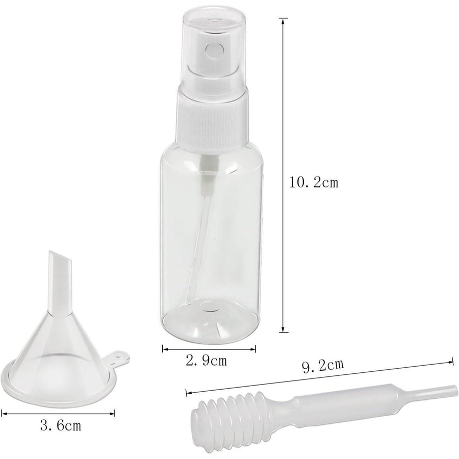 12-Piece Spray Bottle Set for Fruit Infuser Bottles