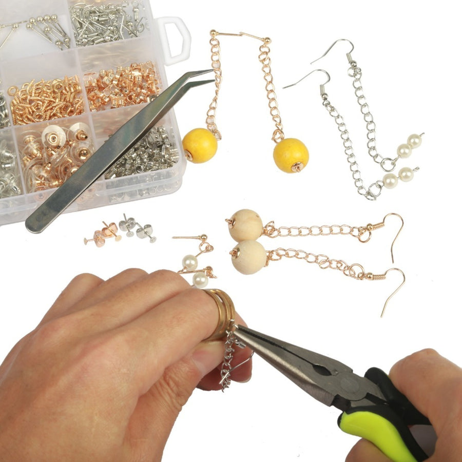 2800 DIY Earring Accessories - Jewelry Making Kit for Bracelets