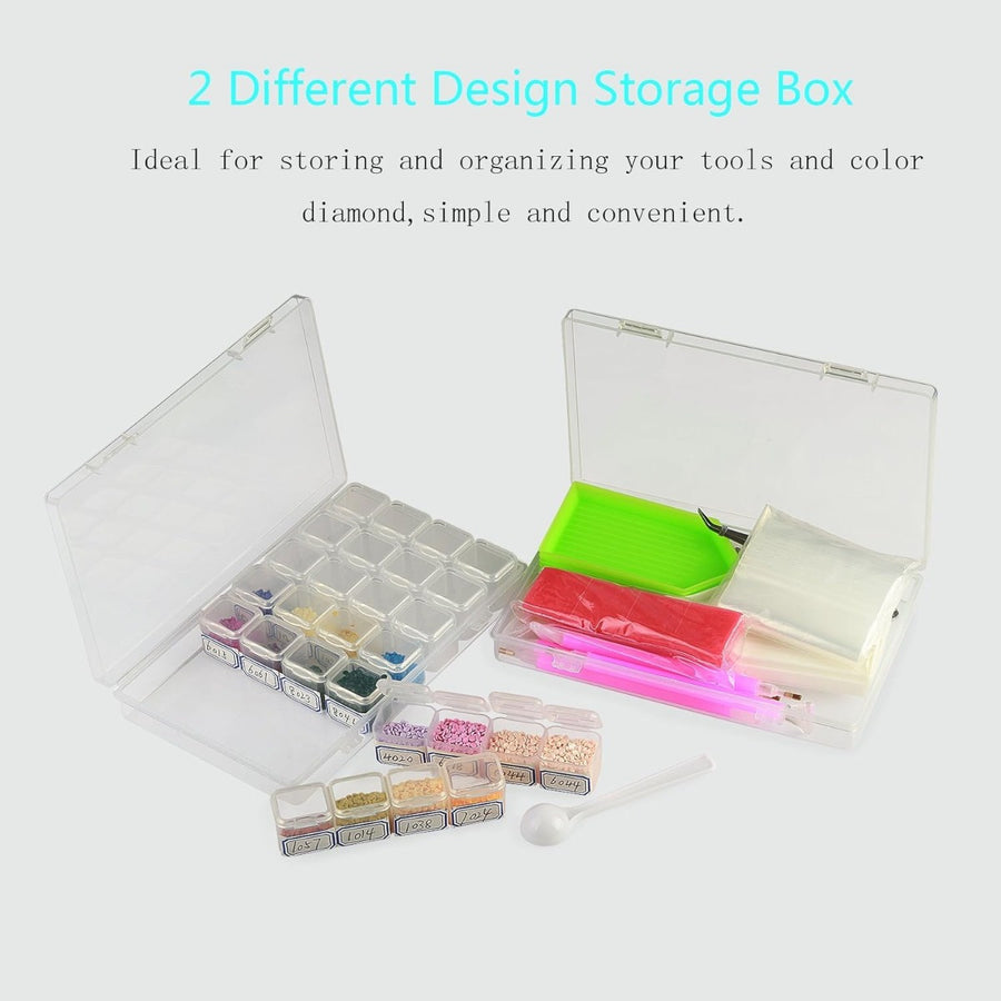 59-Piece Diamond Painting Tool Set with Tweezers & More